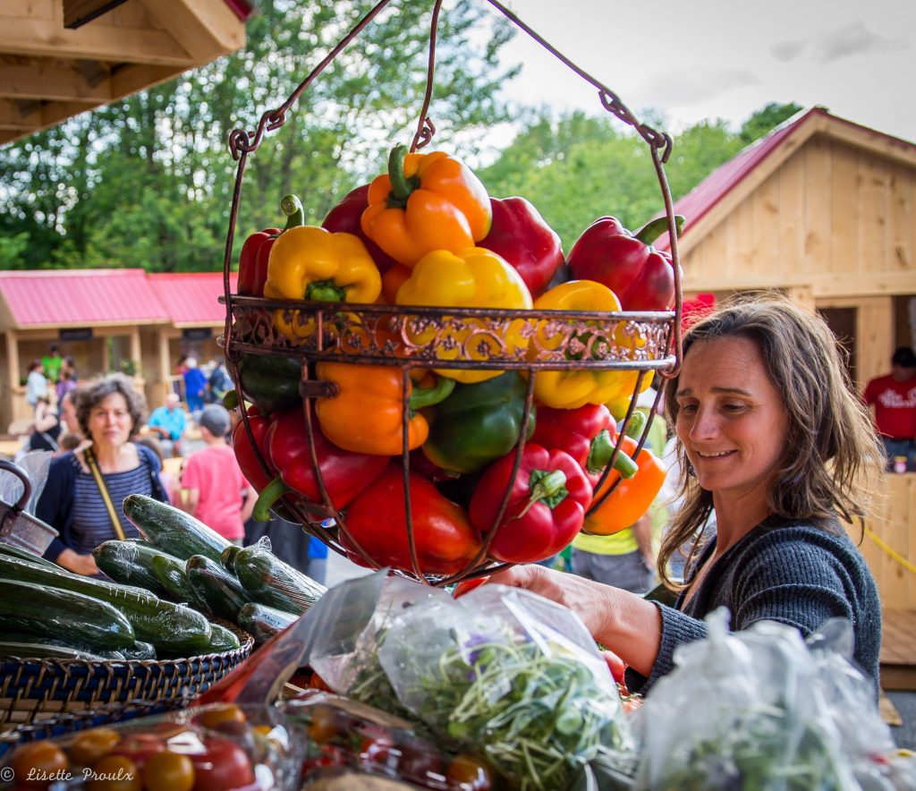 Marché de soir et les comptonales, Compton, Cantons-de-l'Est.